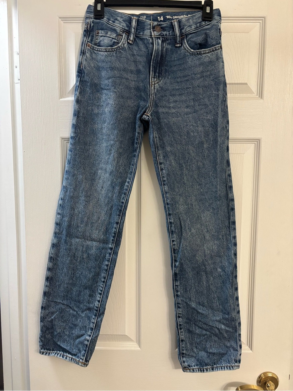 GAP '90s Original Straight Blue Denim Jeans